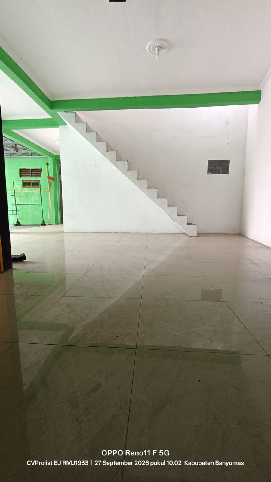  DIJUAL RUMAH HOOK 2 LANTAI, 2 MENIT KANTOR POS PURWOKERTO - Kali view 27