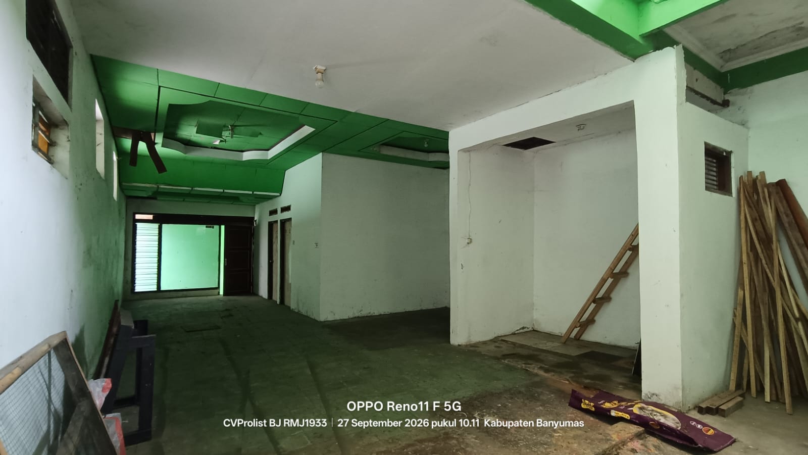  DIJUAL RUMAH HOOK 2 LANTAI, 2 MENIT KANTOR POS PURWOKERTO - Kali view 34