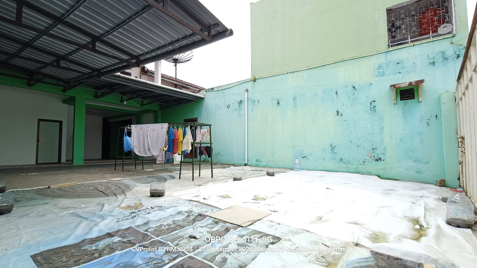 DIJUAL RUMAH HOOK 2 LANTAI, 2 MENIT KANTOR POS PURWOKERTO - Kali view 42