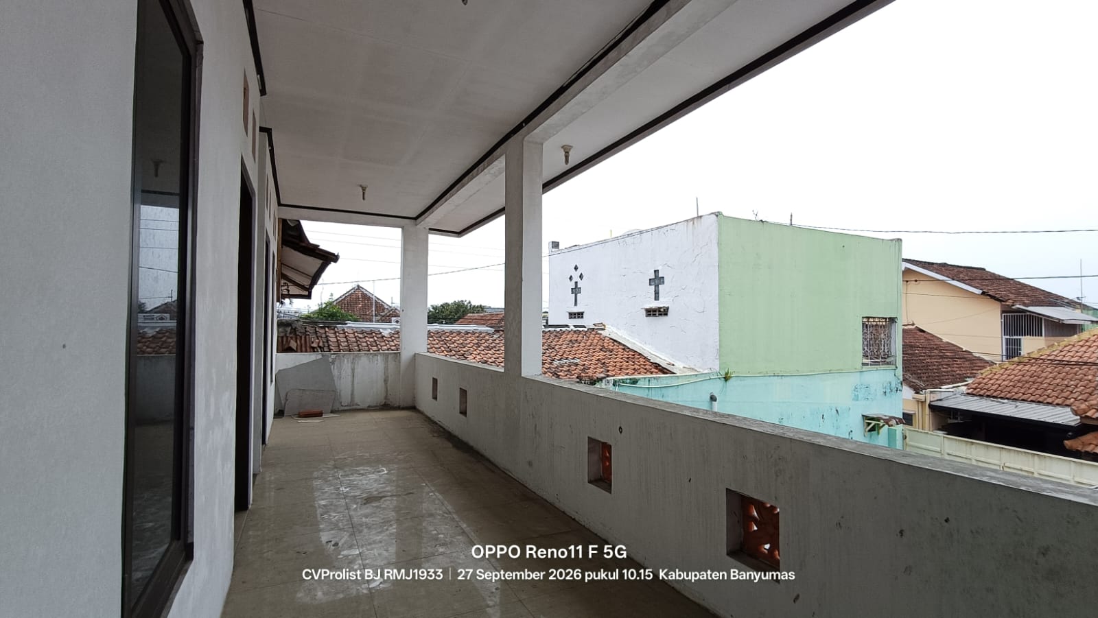  DIJUAL RUMAH HOOK 2 LANTAI, 2 MENIT KANTOR POS PURWOKERTO - Kali view 44