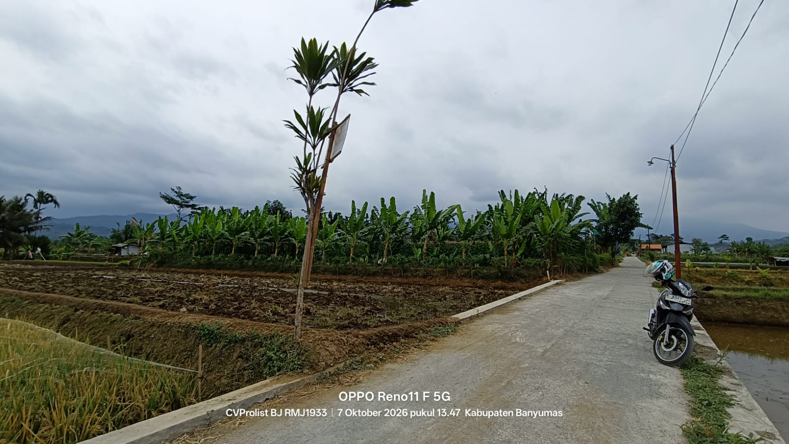 Dijual Tanah View Gunung Dan Sawah Di Komplek Embung Karangnangka view 2