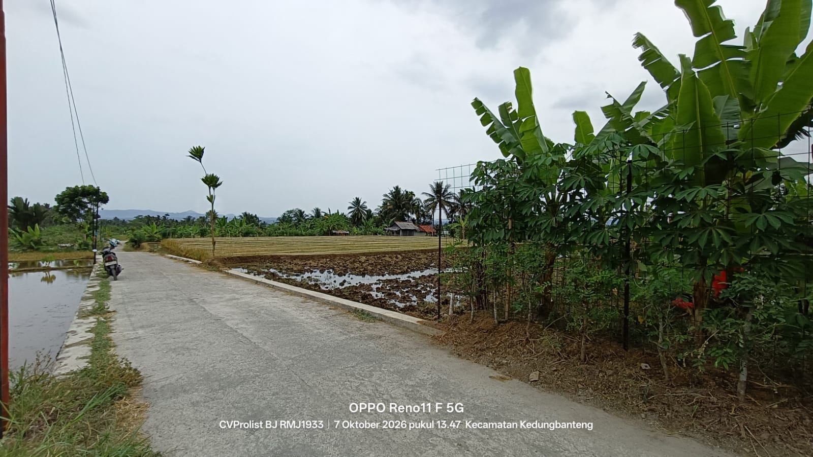 Dijual Tanah View Gunung Dan Sawah Di Komplek Embung Karangnangka view 6
