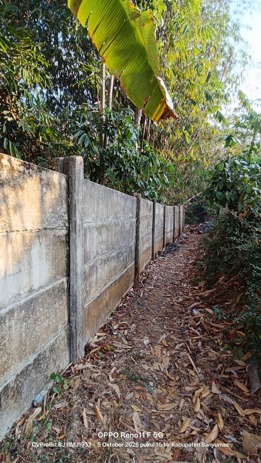 Dijual Tanah Akses Mobil Di  Karangklesem  view 4