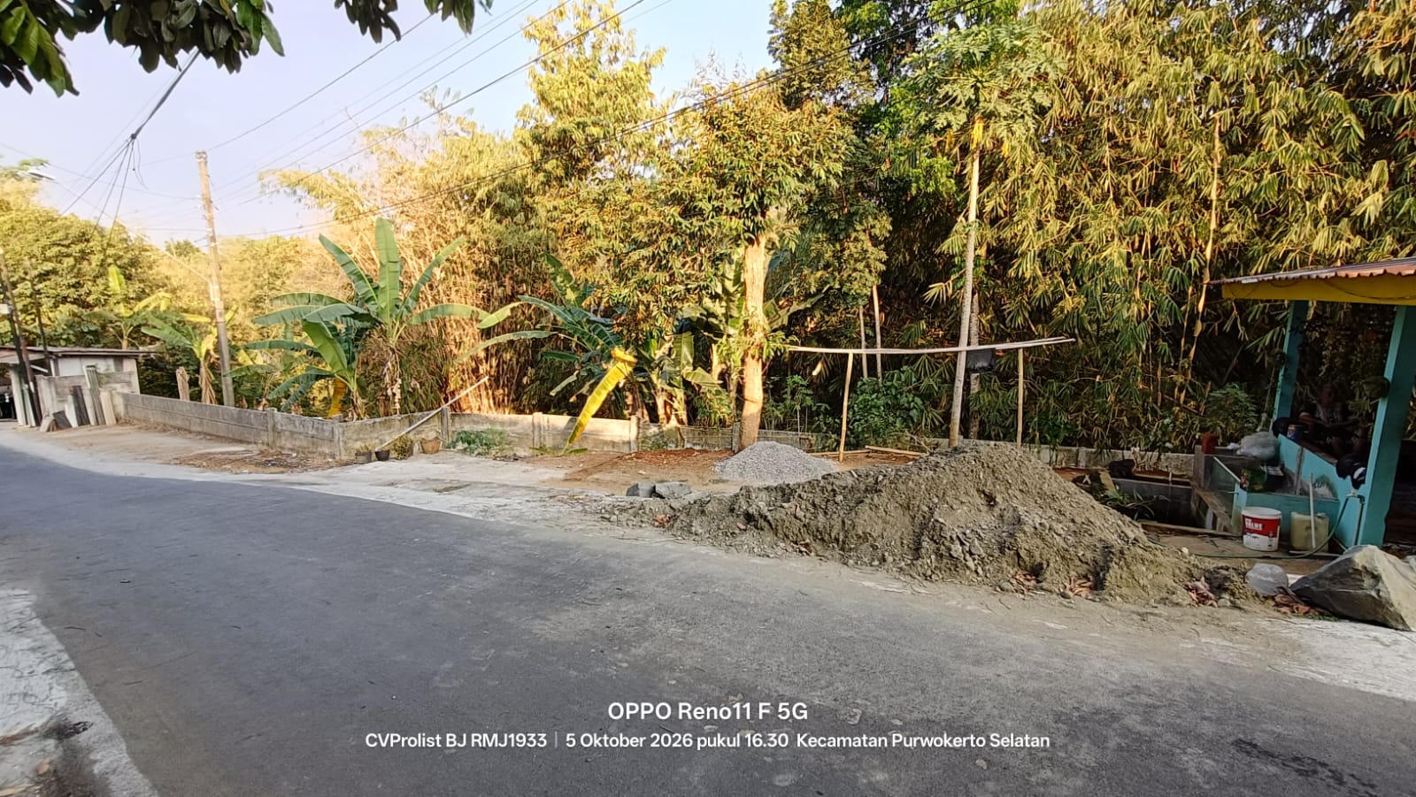 Dijual Tanah Akses Mobil Di  Karangklesem  view 5