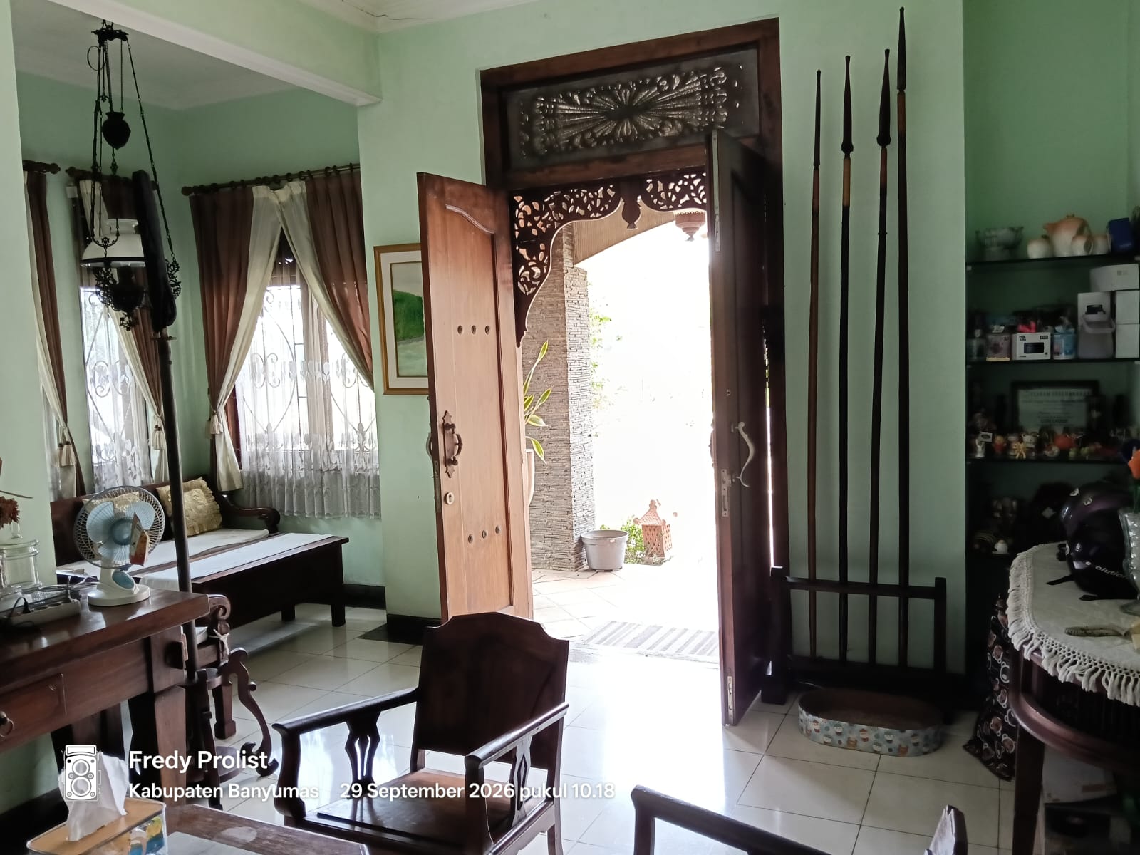 Dijual Rumah Estetis Semi Furnished Ornamen Adat Jawa Di Purwokerto view 6