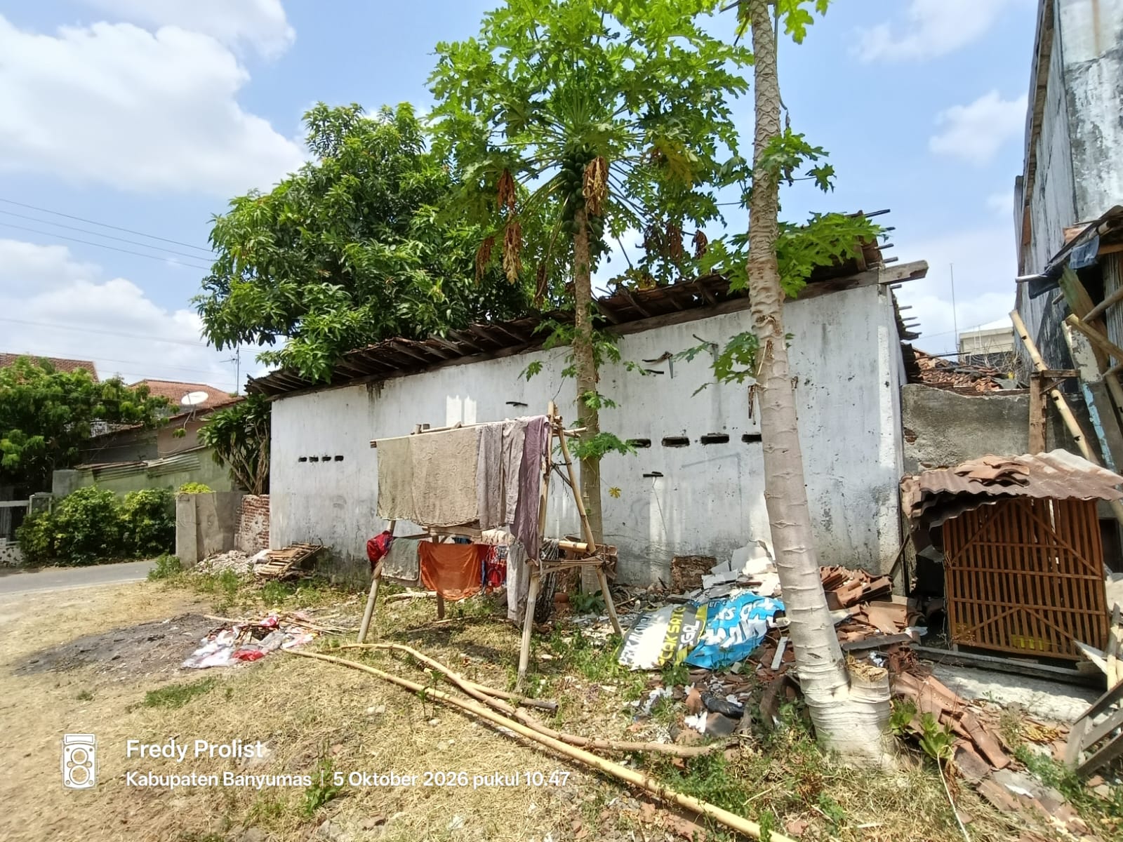  Dijual Tanah Bonus Toko Posisi Huk 1 Menit Ke Bioskop Rajawali Purwokerto - Parman view 2