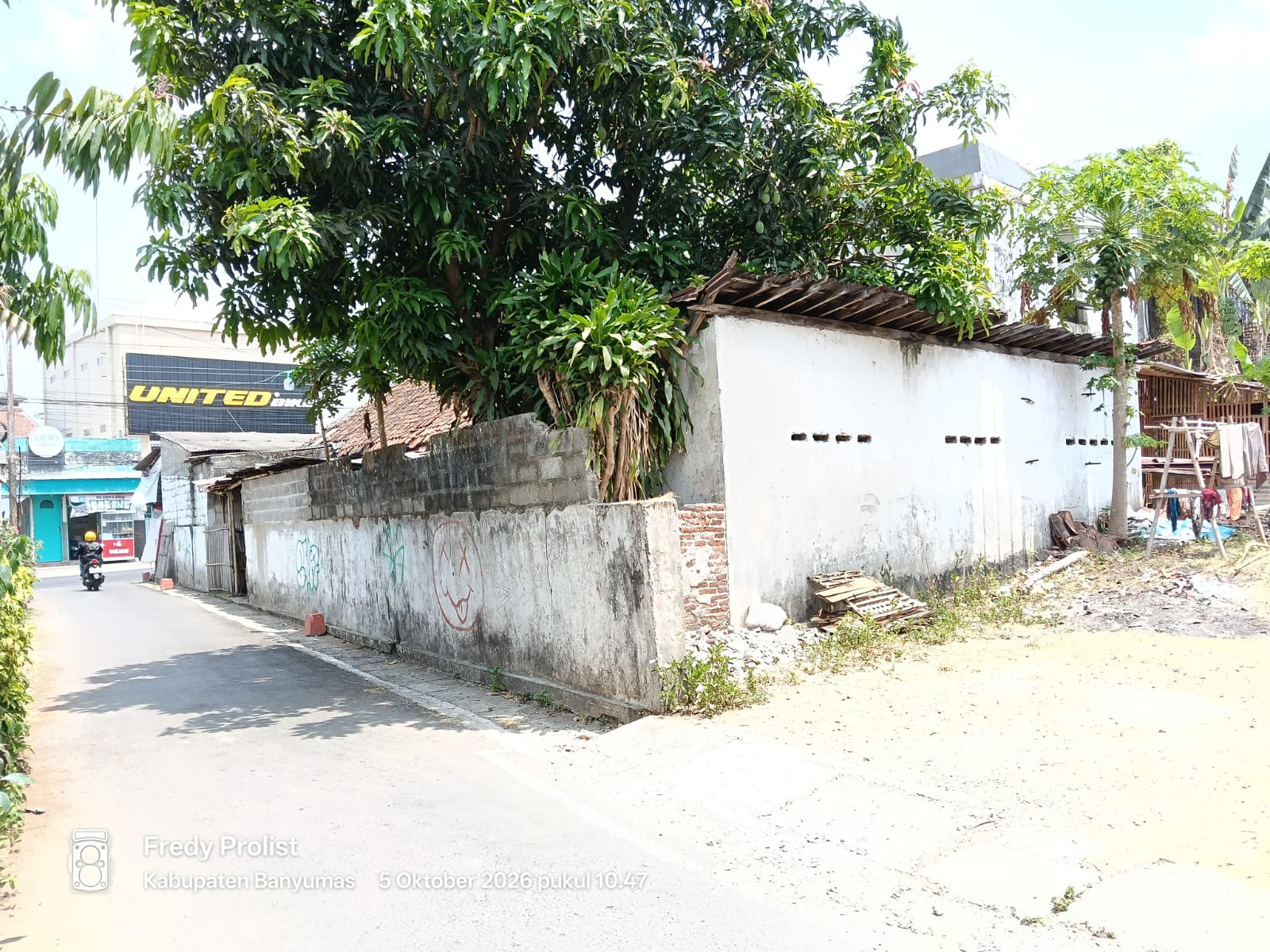 Dijual Tanah Bonus Toko Posisi Huk 1 Menit Ke Bioskop Rajawali Purwokerto - Parman view 3
