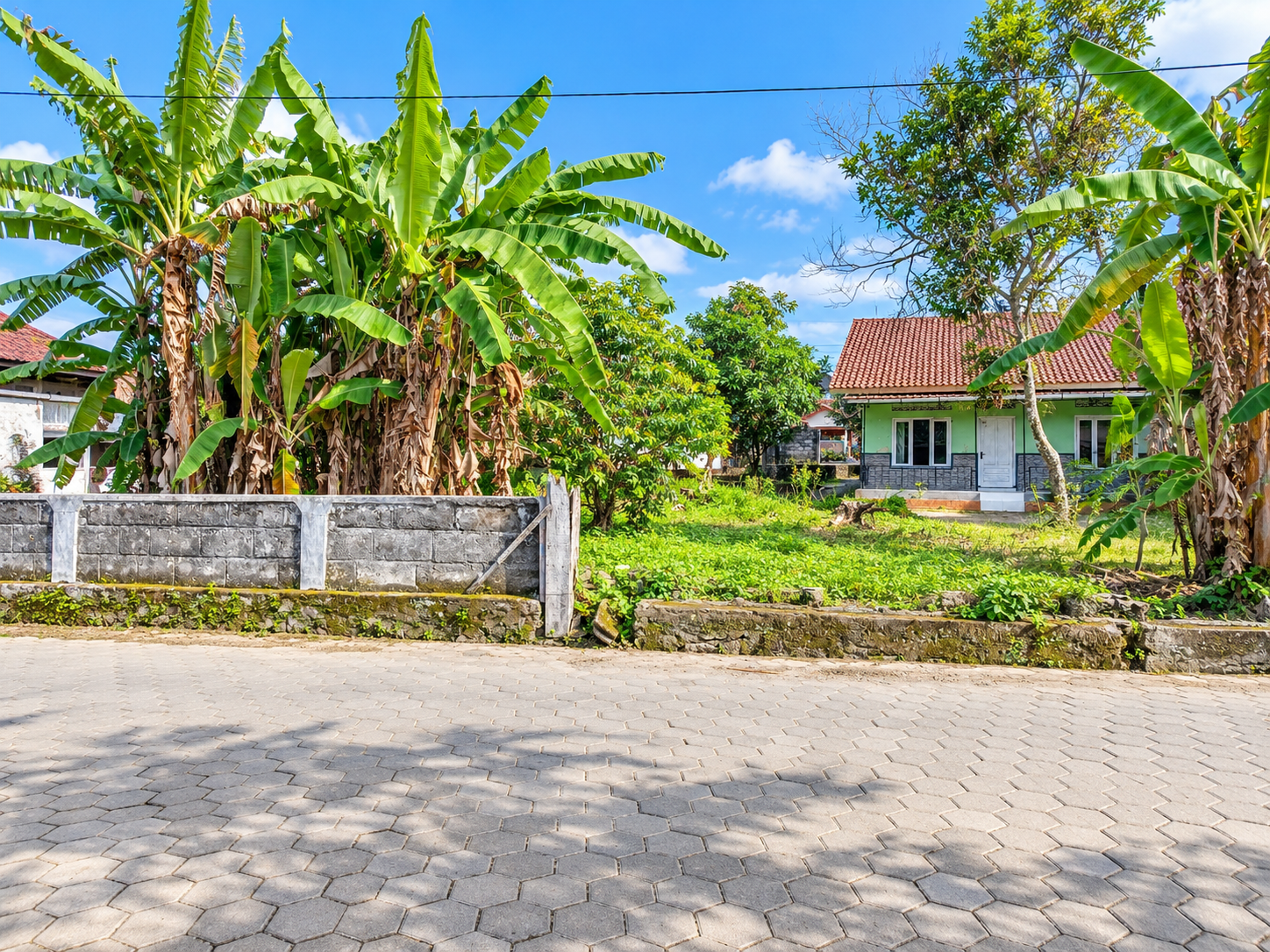 Dijual Tanah Murah 20 meter ke JL Raya Pendowoharjo, Sleman