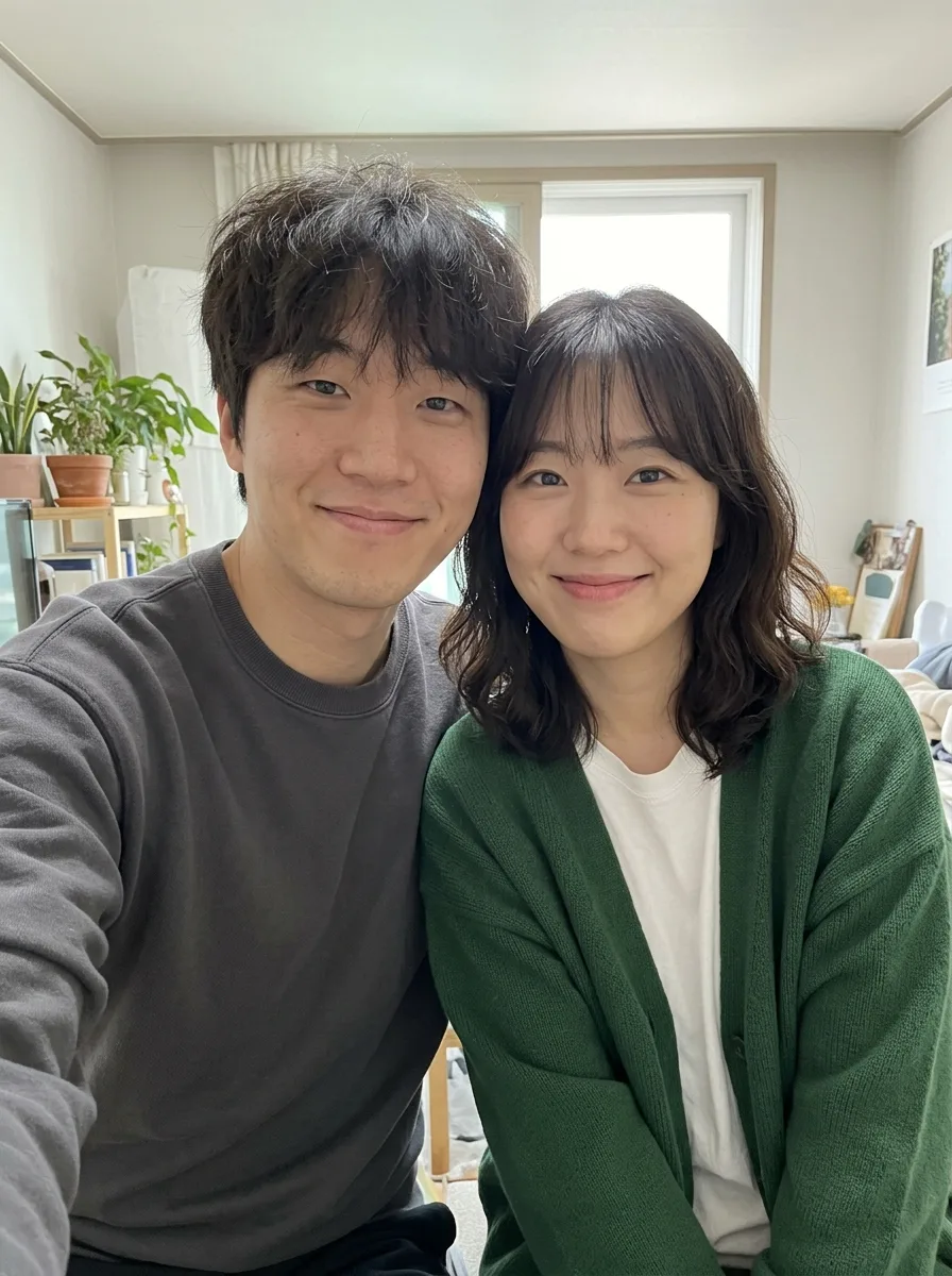 할로윈 파티 플래시 우정 스냅 원본 예시