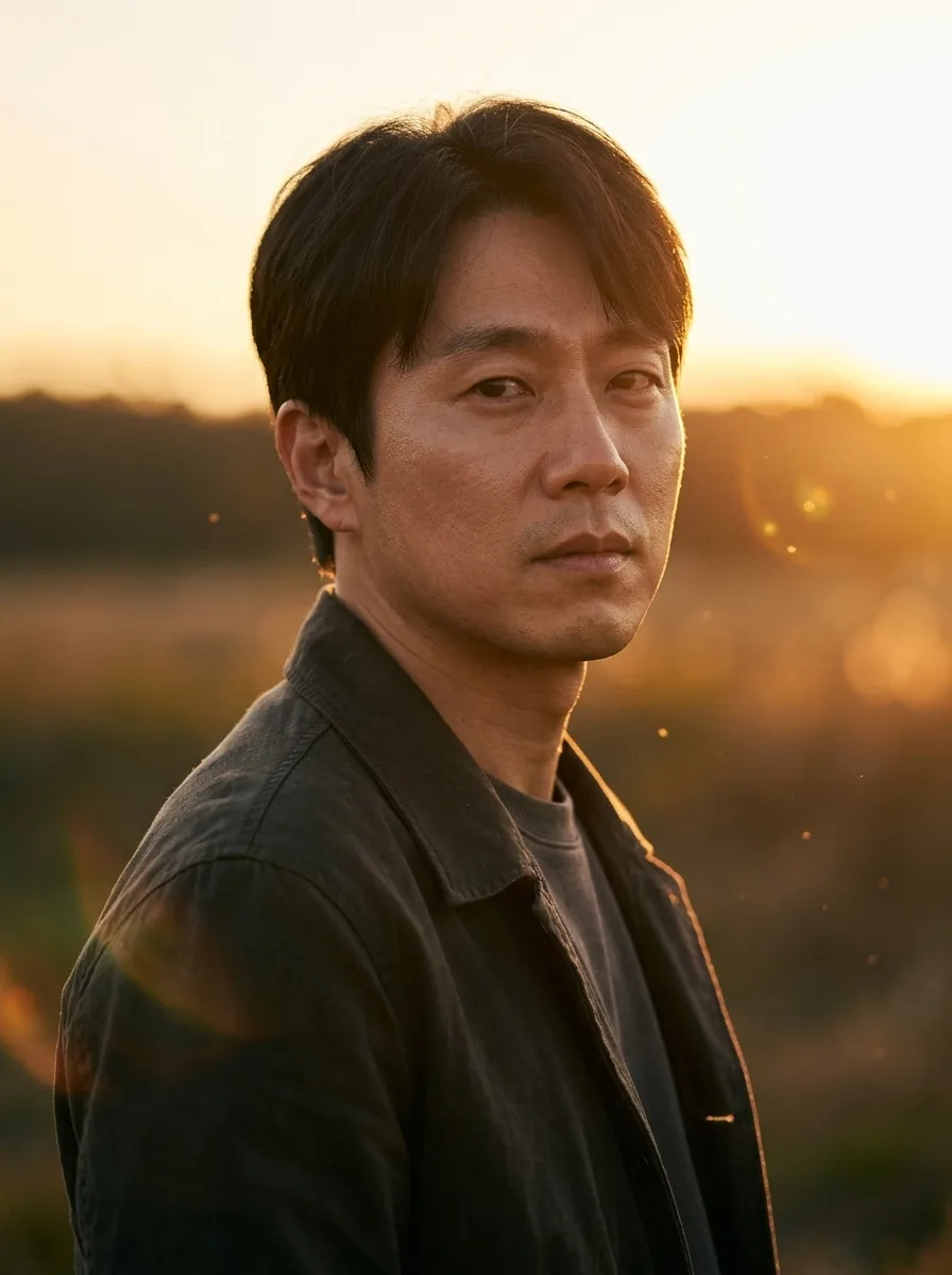 골든아워 시네마틱 프로필 결과 예시