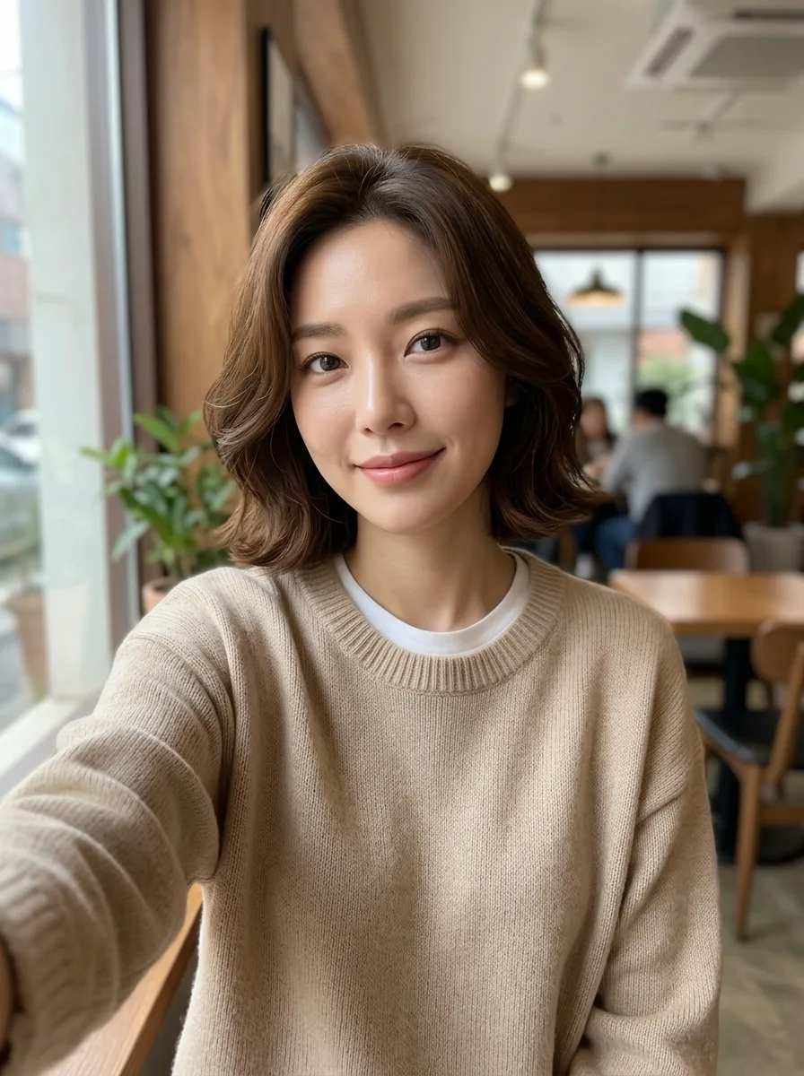 첫눈 오는 날 천사 날개 화보 원본 예시