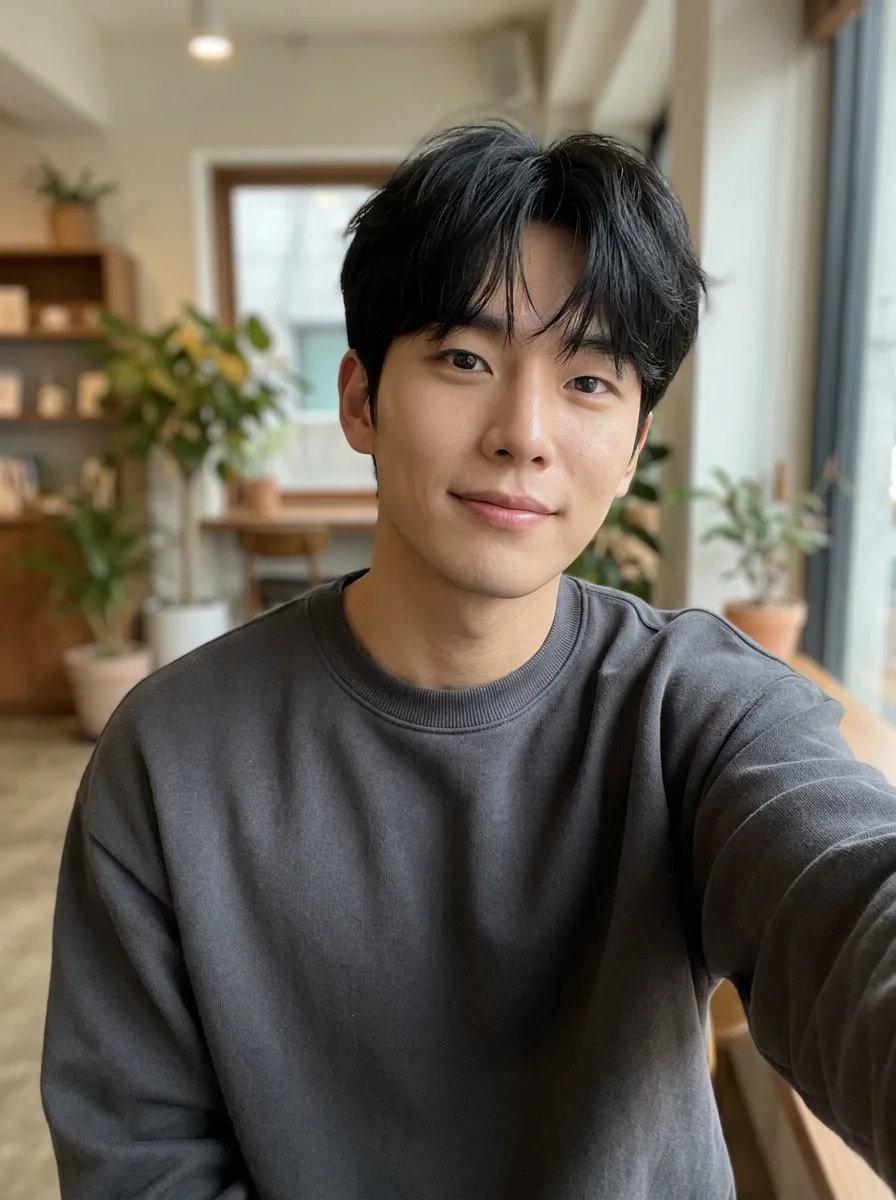 반려견과 볼 맞댄 인생 프사 원본 예시
