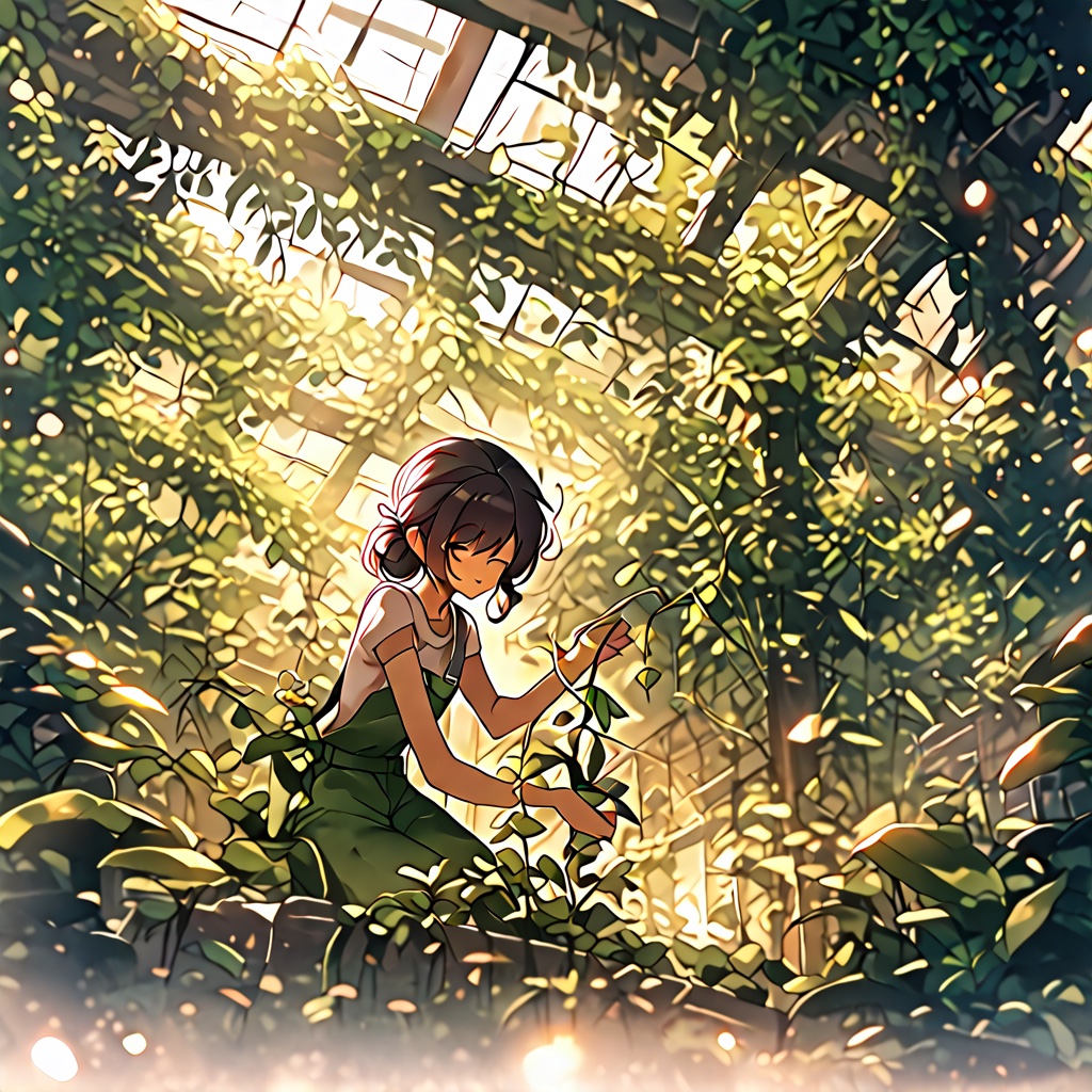 Overgrown Greenhouse Botanist