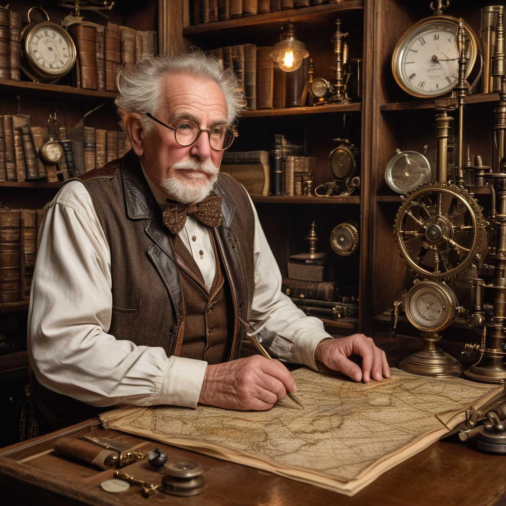 The Steampunk Cartographer's Chartroom