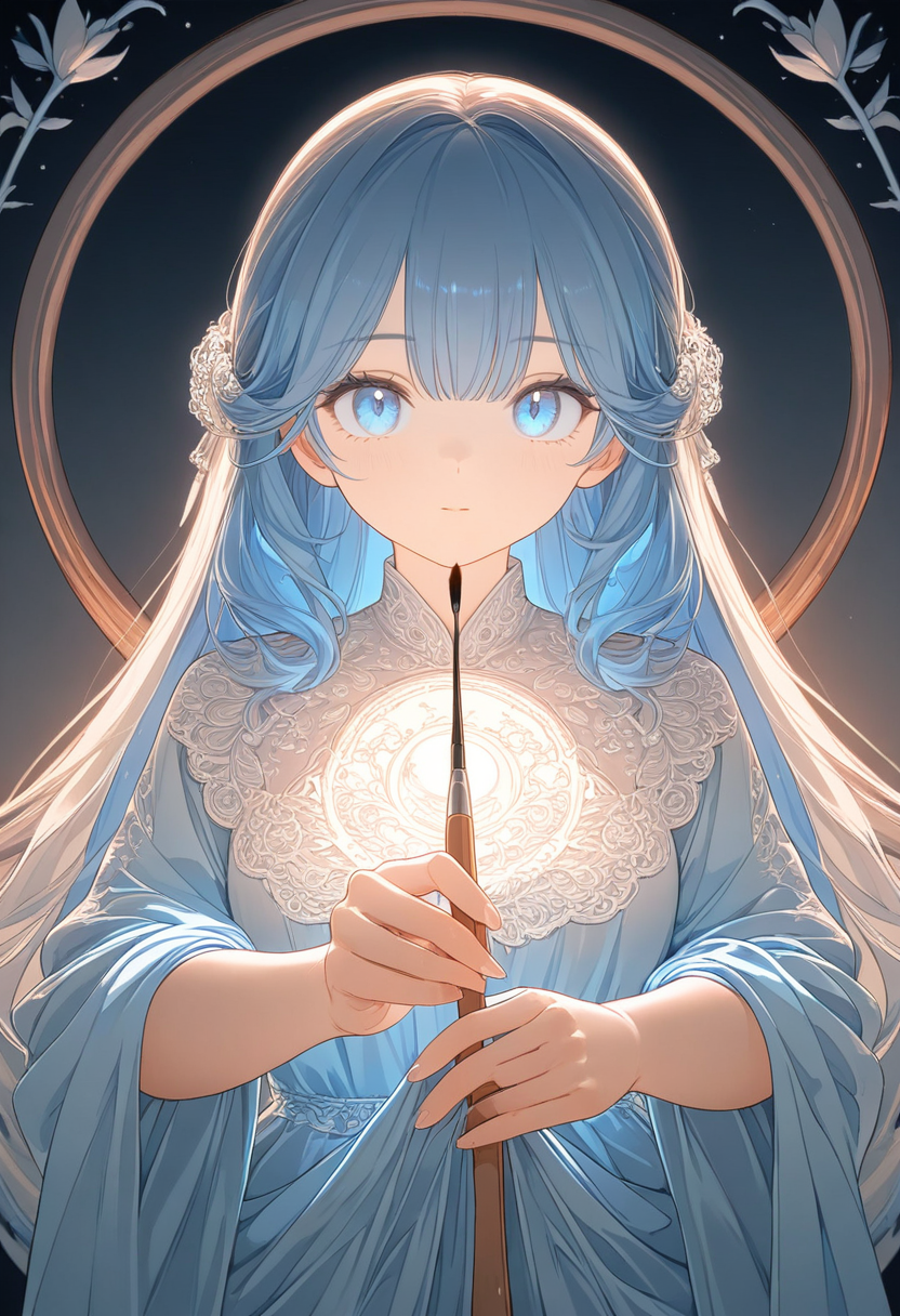 Moonlit Painter
