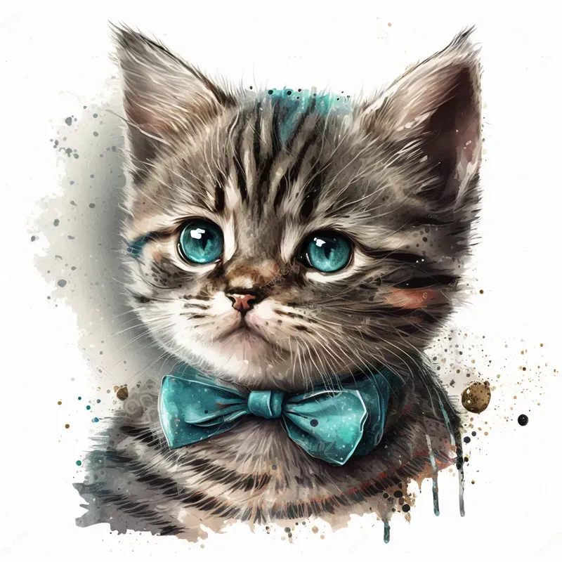 Cute Watercolor Animals