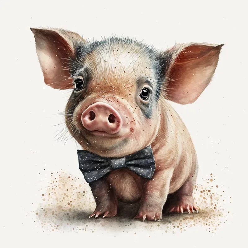 Cute Watercolor Animals