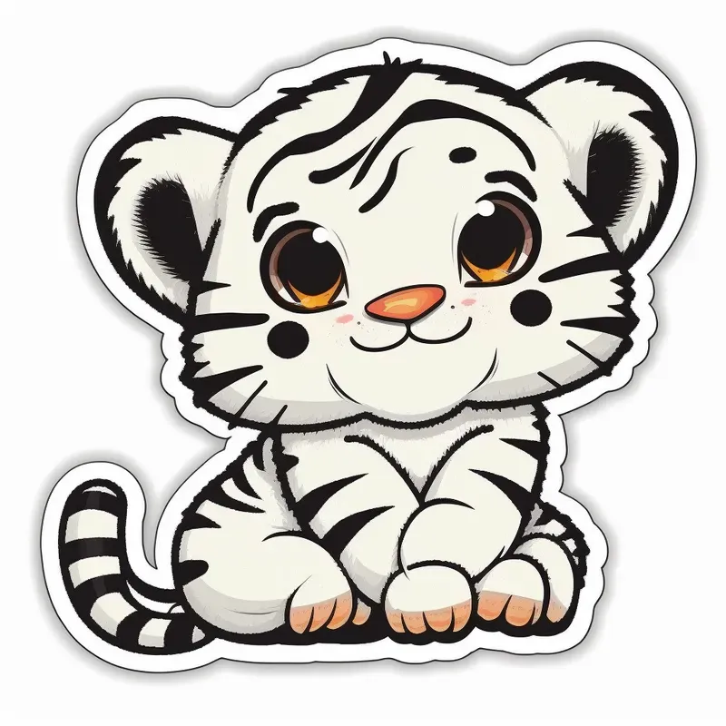 Cute Cartoon Animal Stickers