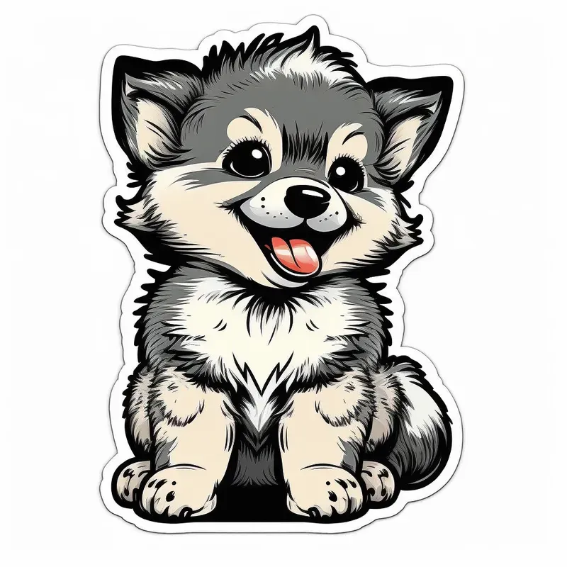 Cute Cartoon Animal Stickers
