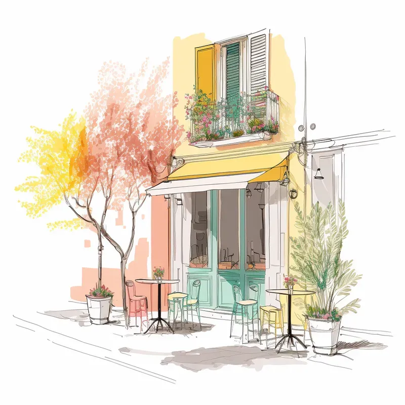 Beautiful Sketches Of Interiors And Exteriors