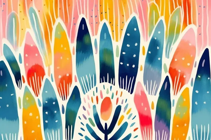 Maximalist Boho Art