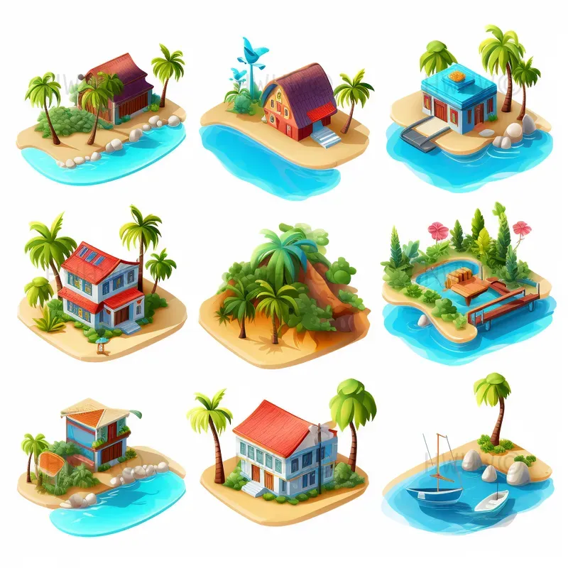 Engaging And Vibrant Isometric Icon Sets