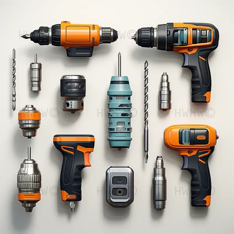 Metallic Mechanical Tools Icon Sets