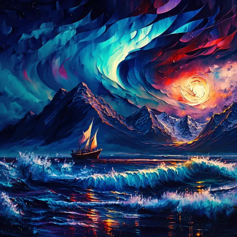 Oil Painted Landscapes