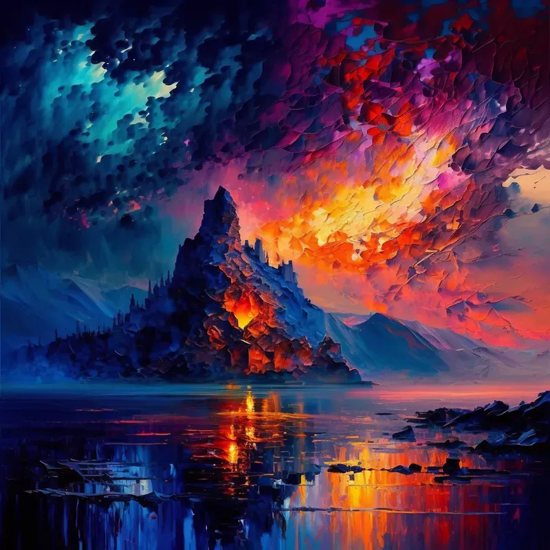 Oil Painted Landscapes