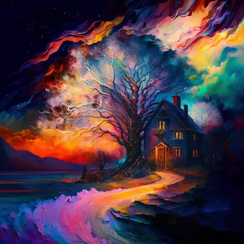 Oil Painted Landscapes