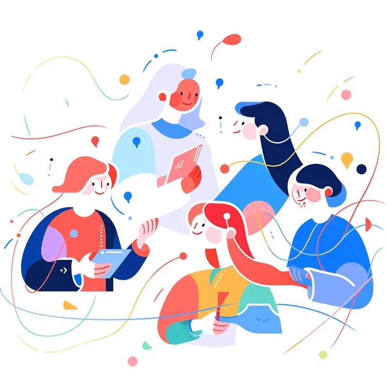 Playful Web Illustrations