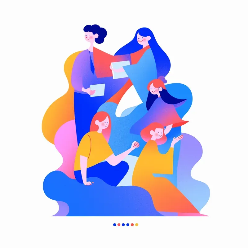 Playful Web Illustrations