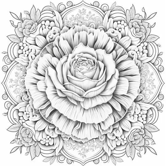 Beautiful Flower Mandalas