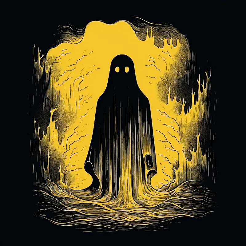 Yellow And Black Engravings