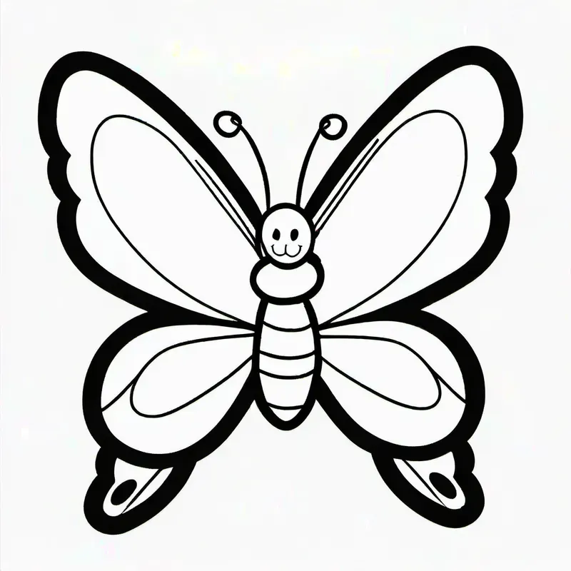 Cute Children Coloring Book Pages