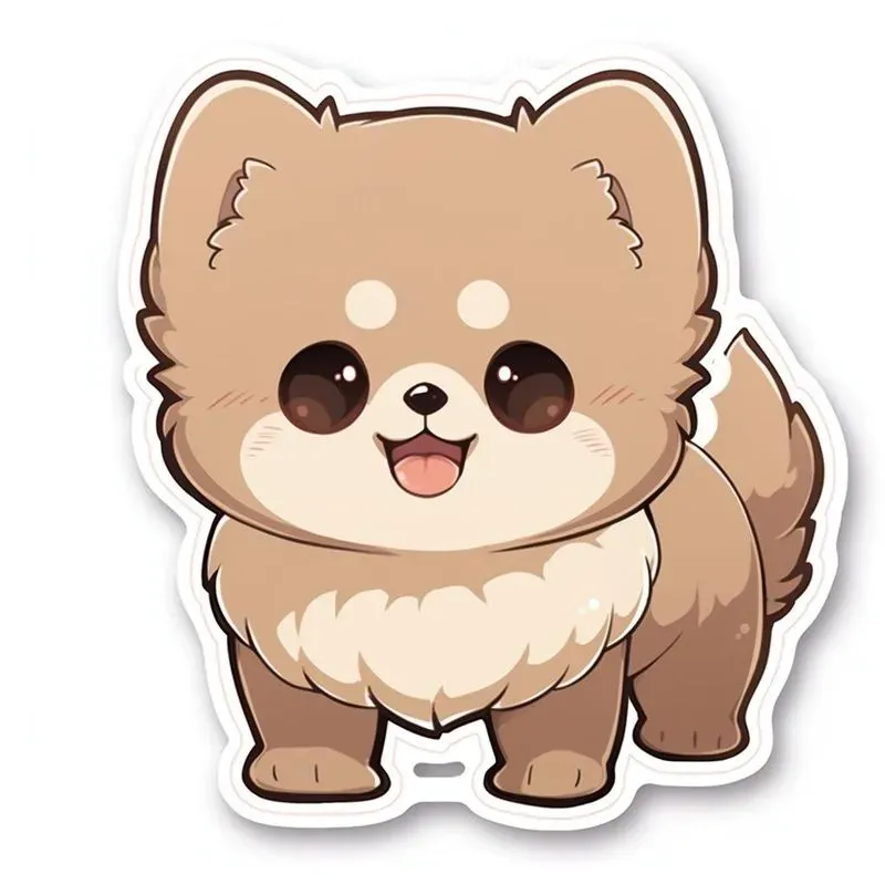 Very Cute Stickers Anime Style