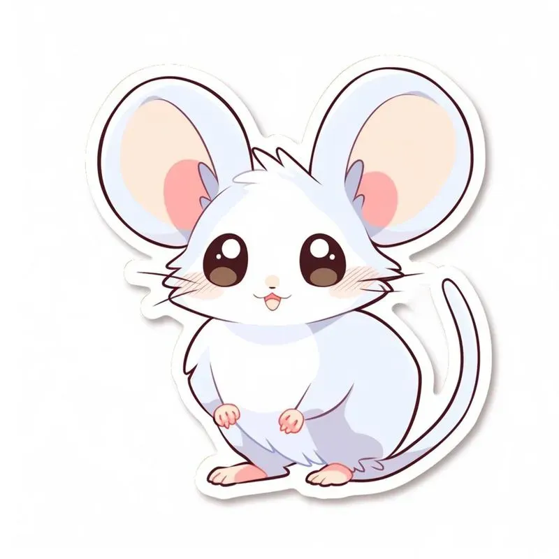 Very Cute Stickers Anime Style