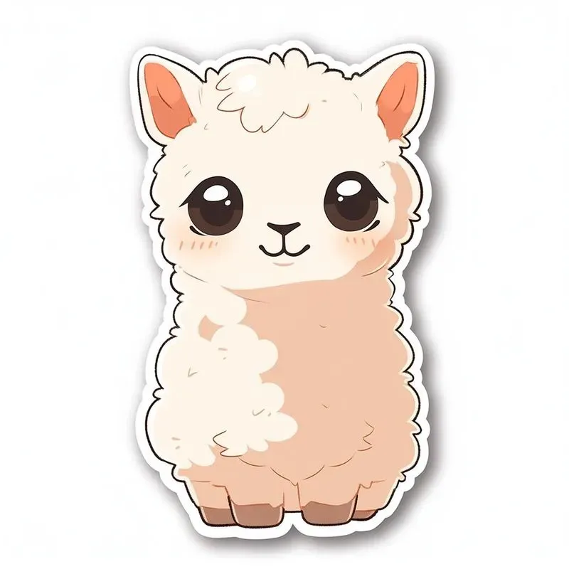 Very Cute Stickers Anime Style