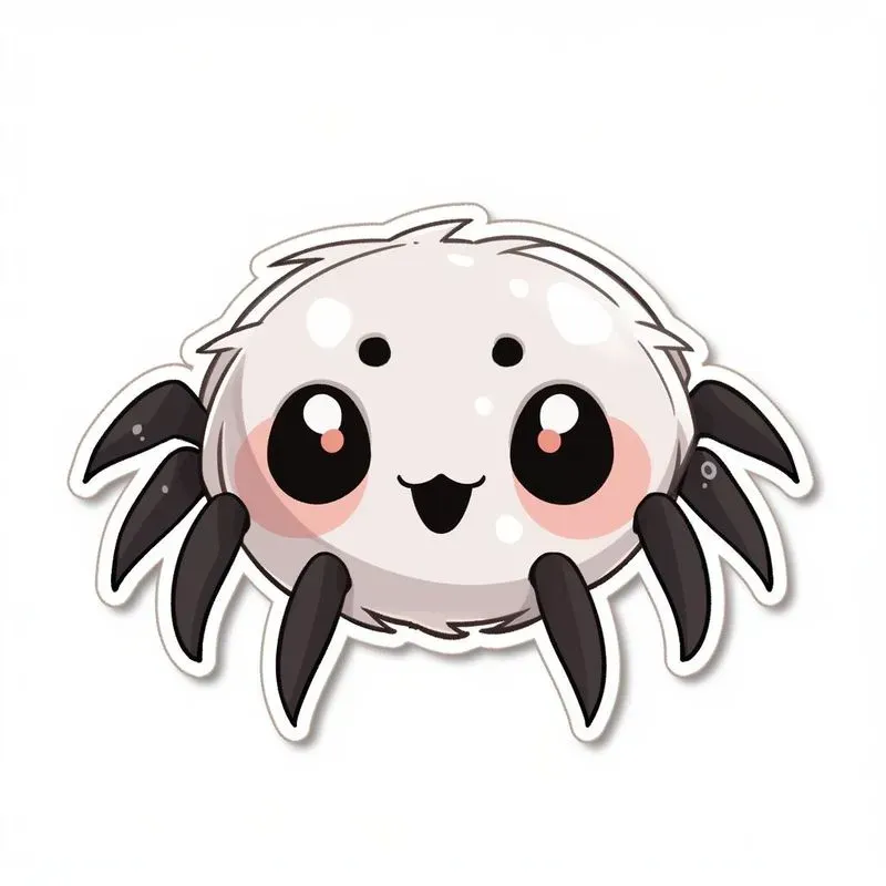 Halloween Stickers Kawaii Anime Style