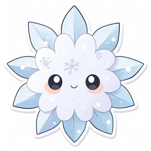 Christmas Stickers Very Cute Illustrations