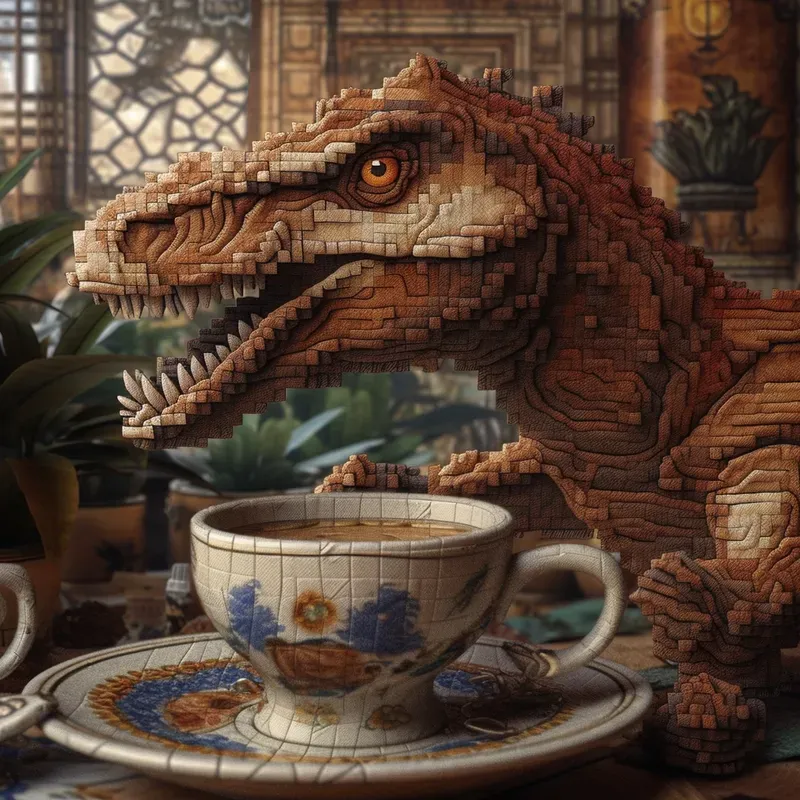 Classic Mosaic Style Photos