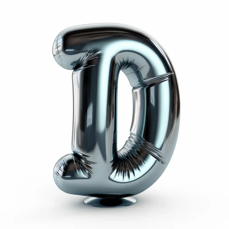Helium Filled Alphabets