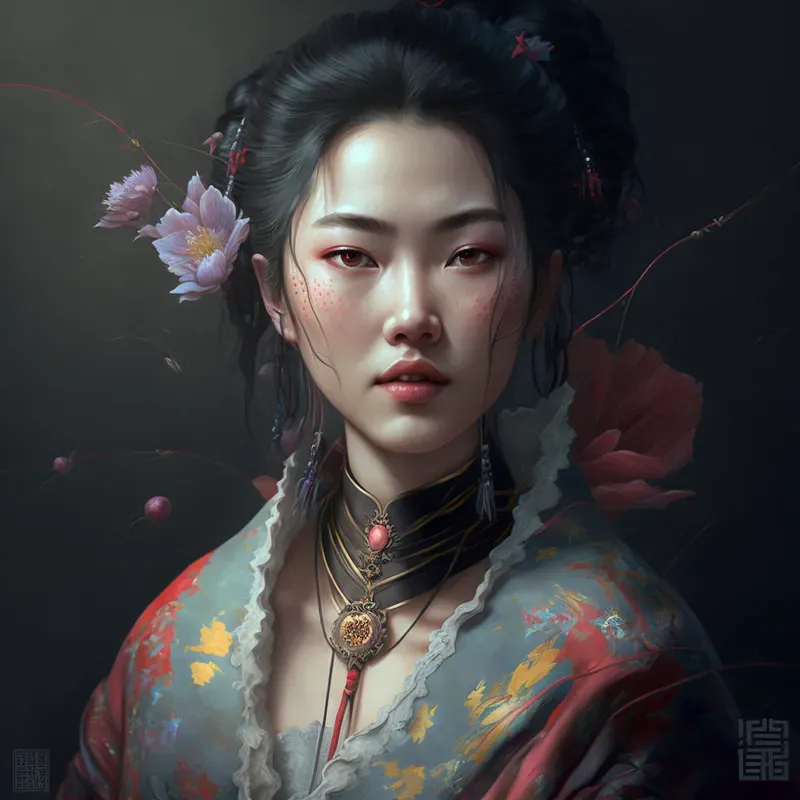 Surreal Asian Portraits