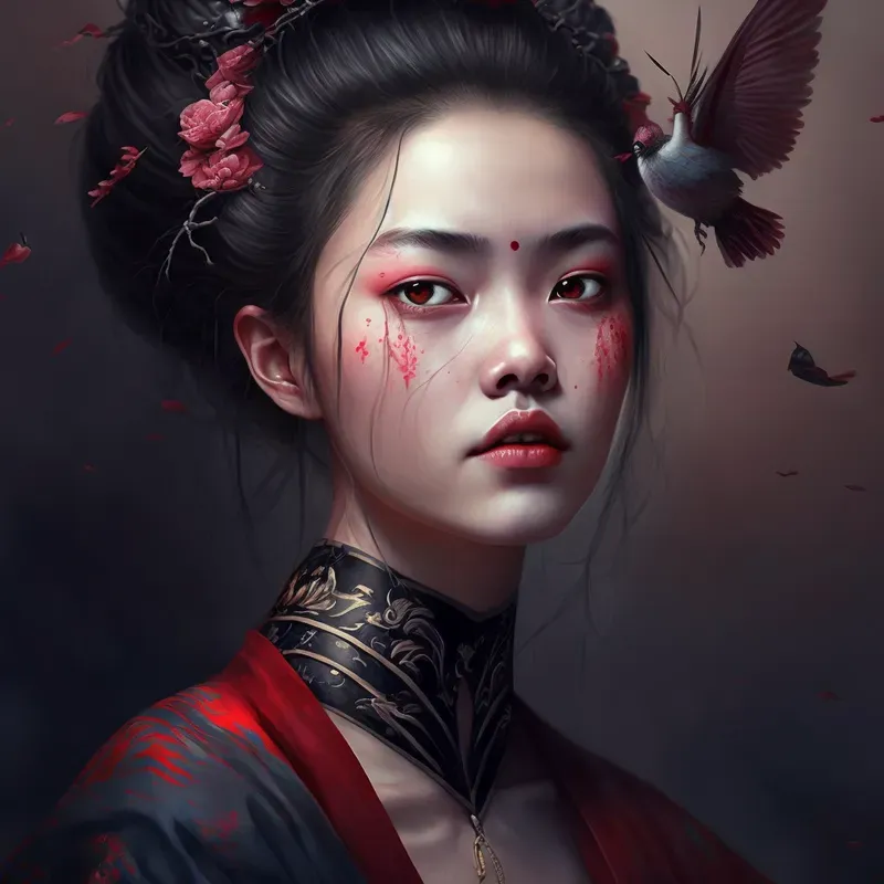 Surreal Asian Portraits