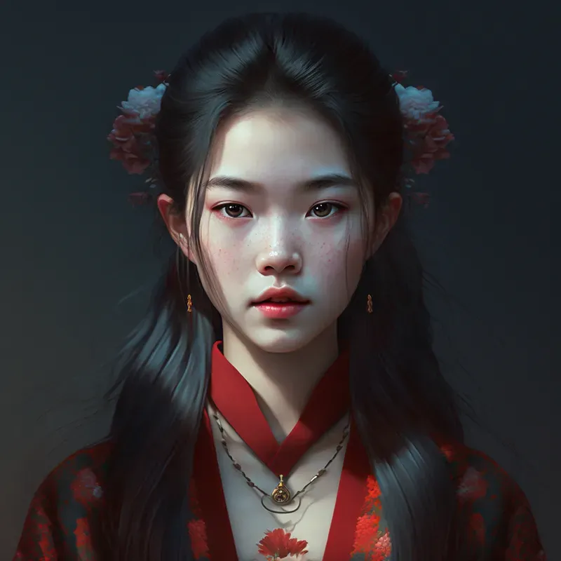Surreal Asian Portraits