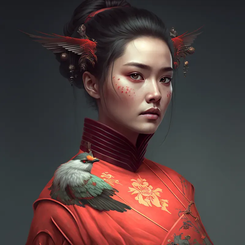Surreal Asian Portraits
