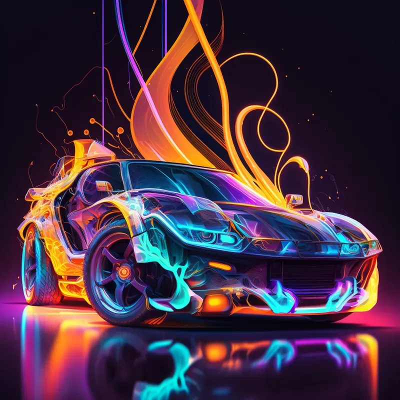 Electric Neon Subjects