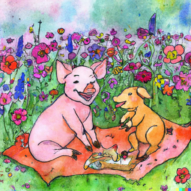 Beautiful Illustration Watercolorgens