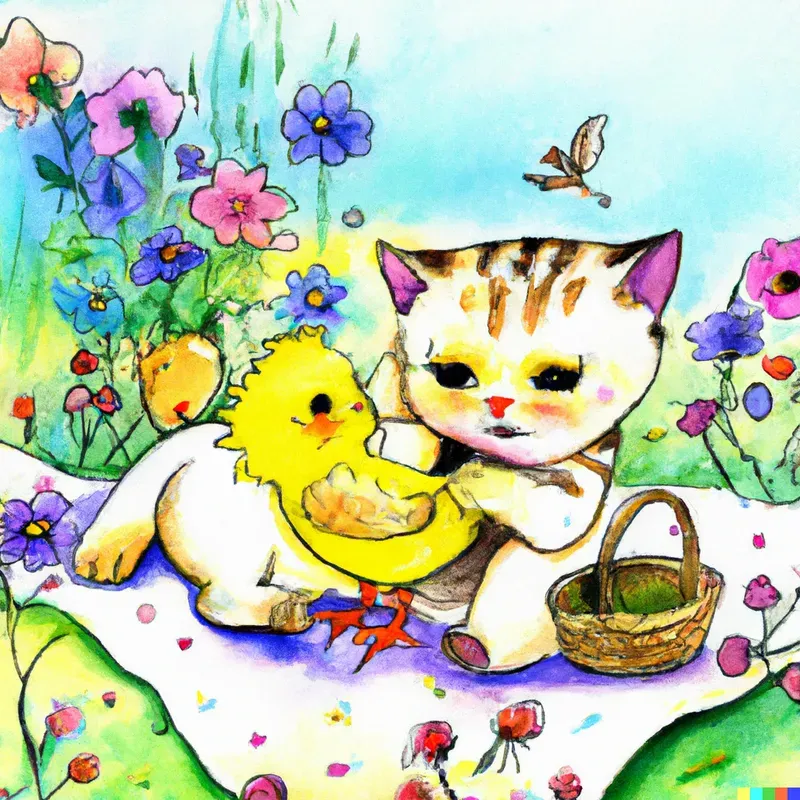 Beautiful Illustration Watercolorgens