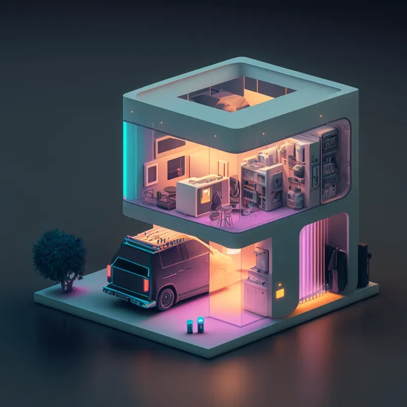 Contemporary Isometric Houses